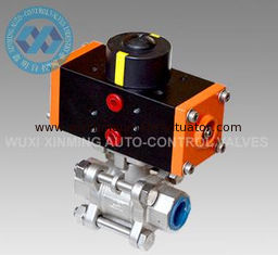 GT series angular rack and pinion pneumatic actuator double acting for valves